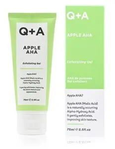 Q+A Apple AHA Exfoliating Gel,