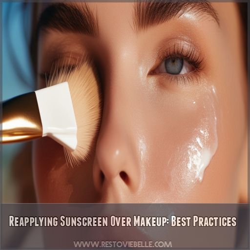 Reapplying Sunscreen Over Makeup: Best Practices