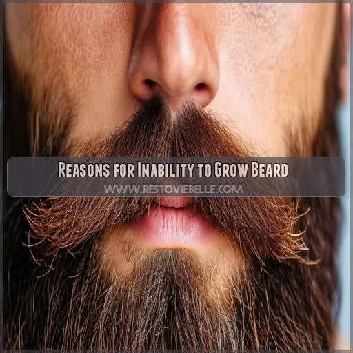 Reasons for Inability to Grow Beard