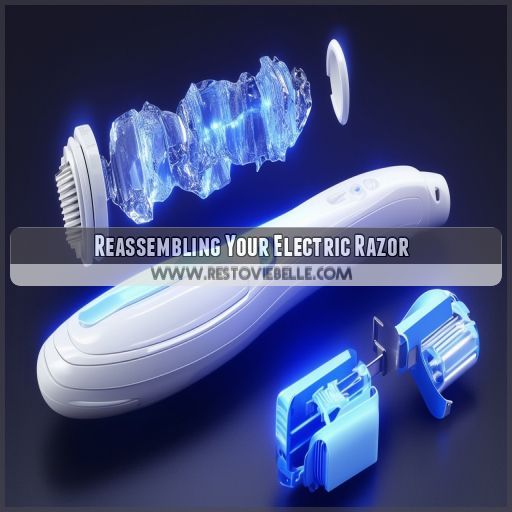 Reassembling Your Electric Razor