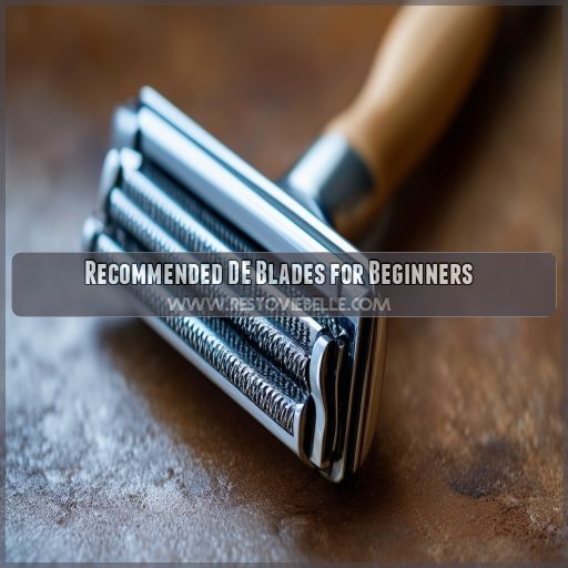 Recommended DE Blades for Beginners