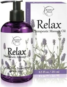 Relax Therapeutic Body Massage Oil