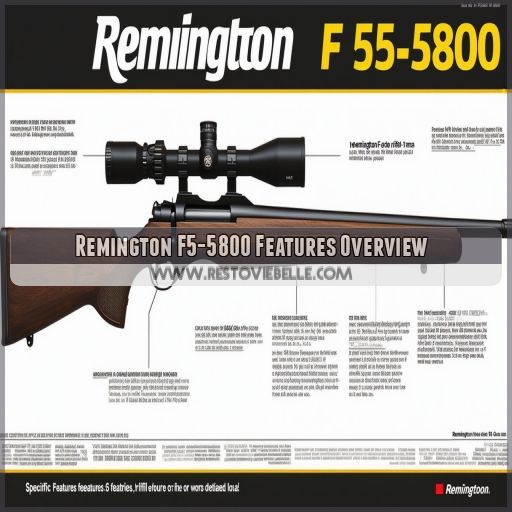 Remington F5-5800 Features Overview