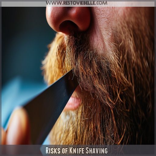 Risks of Knife Shaving
