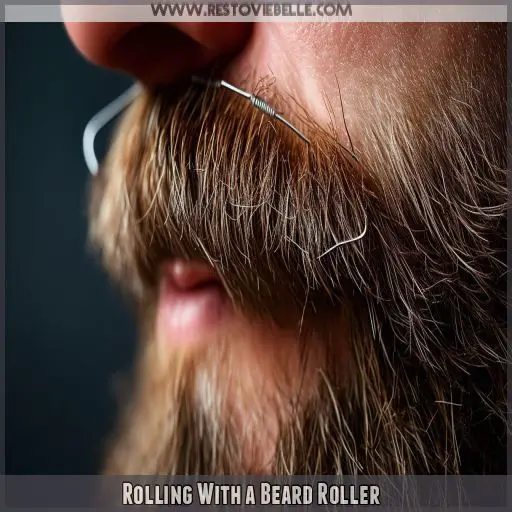 Rolling With a Beard Roller