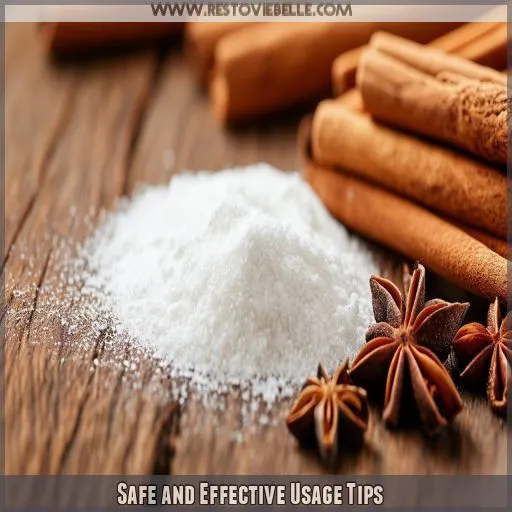 Safe and Effective Usage Tips