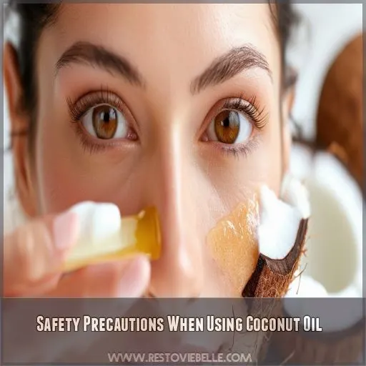 Safety Precautions When Using Coconut Oil