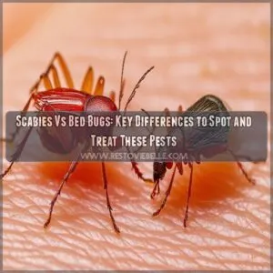 scabies vs bed bugs