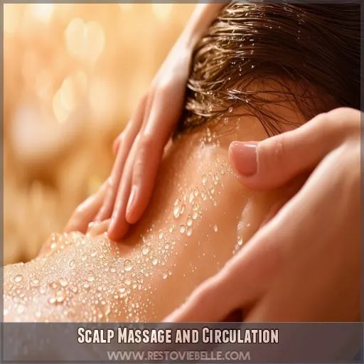 Scalp Massage and Circulation