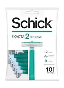 Schick Exacta2 Sensitive Disposable Razor,