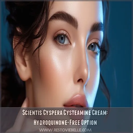 Scientis Cyspera Cysteamine Cream: Hydroquinone-Free Option