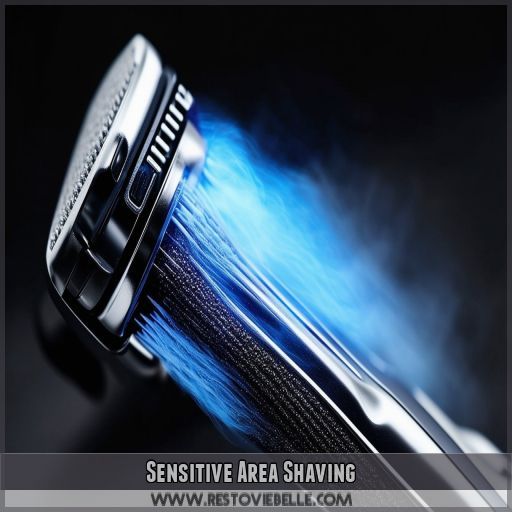 Sensitive Area Shaving
