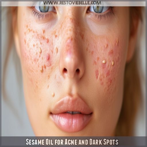 Sesame Oil for Acne and Dark Spots