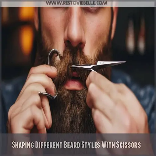 Shaping Different Beard Styles With Scissors