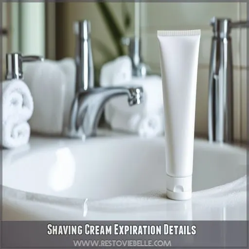 Shaving Cream Expiration Details