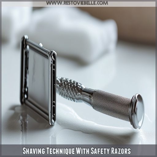 Shaving Technique With Safety Razors