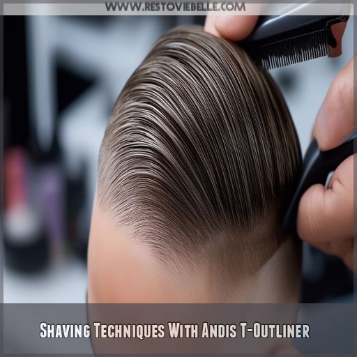 Shaving Techniques With Andis T-Outliner