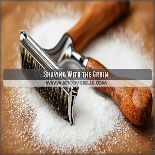 Shaving With the Grain