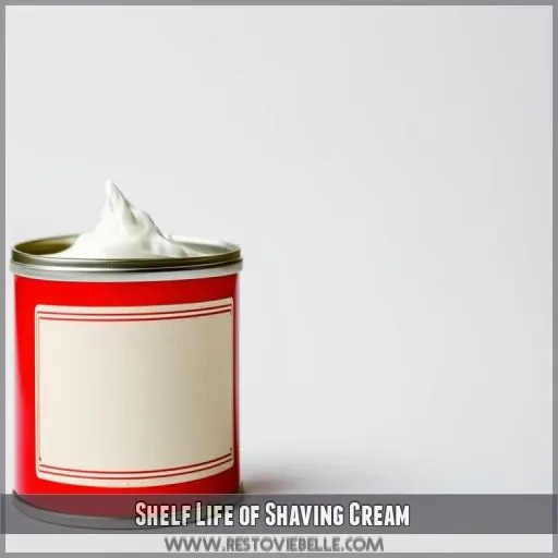 Shelf Life of Shaving Cream