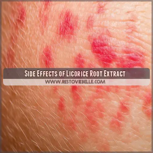 Side Effects of Licorice Root Extract