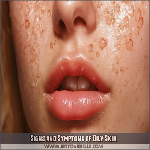 Signs and Symptoms of Oily Skin