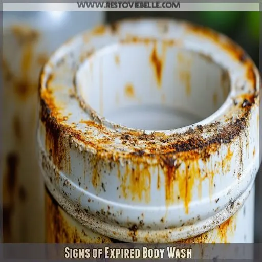 Signs of Expired Body Wash