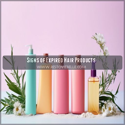 Signs of Expired Hair Products