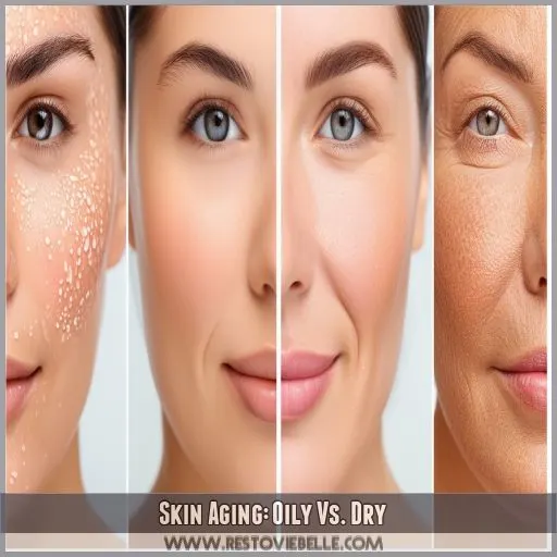 Skin Aging: Oily Vs. Dry