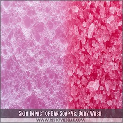 Skin Impact of Bar Soap Vs. Body Wash