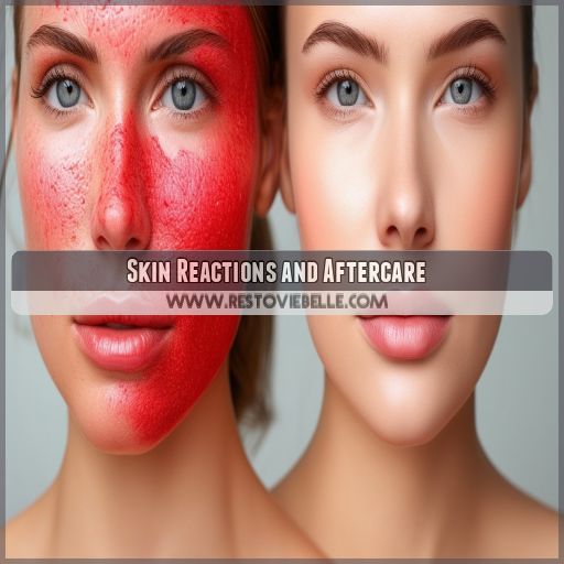 Skin Reactions and Aftercare