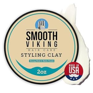 Smooth Viking Hair Clay for