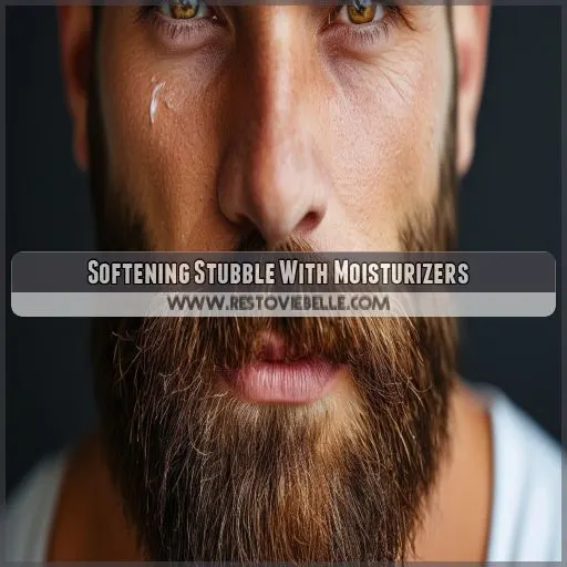 Softening Stubble With Moisturizers