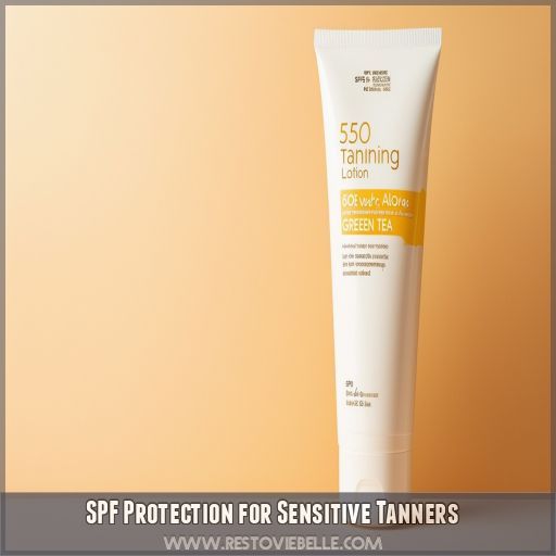 SPF Protection for Sensitive Tanners