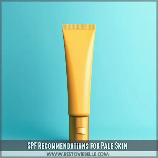 SPF Recommendations for Pale Skin