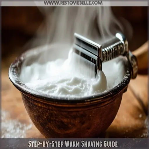 Step-by-Step Warm Shaving Guide