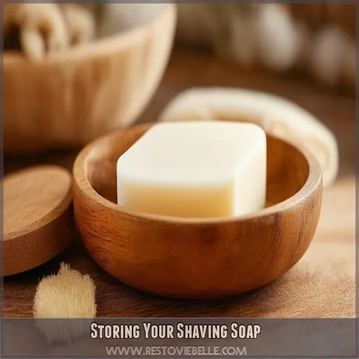 Storing Your Shaving Soap