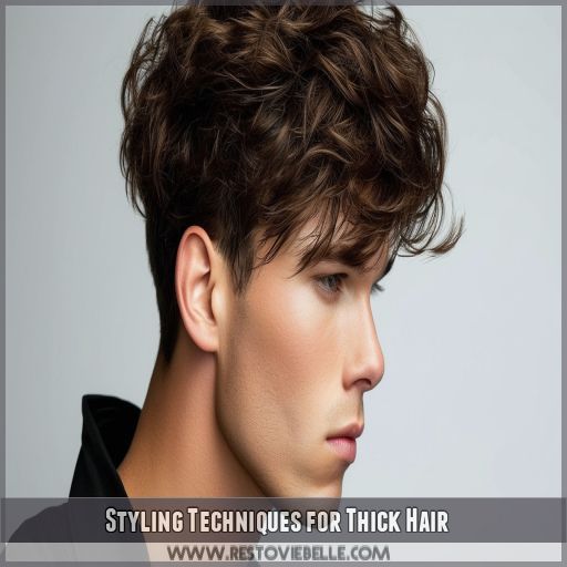 Styling Techniques for Thick Hair
