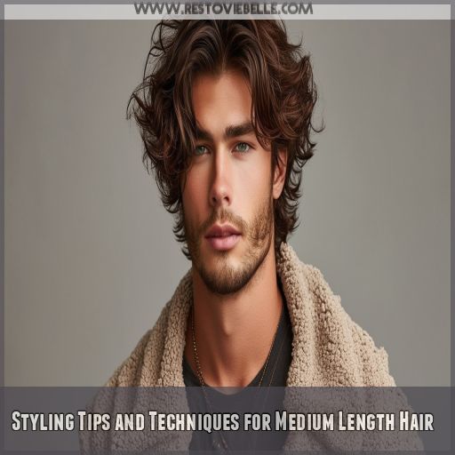 Styling Tips and Techniques for Medium Length Hair