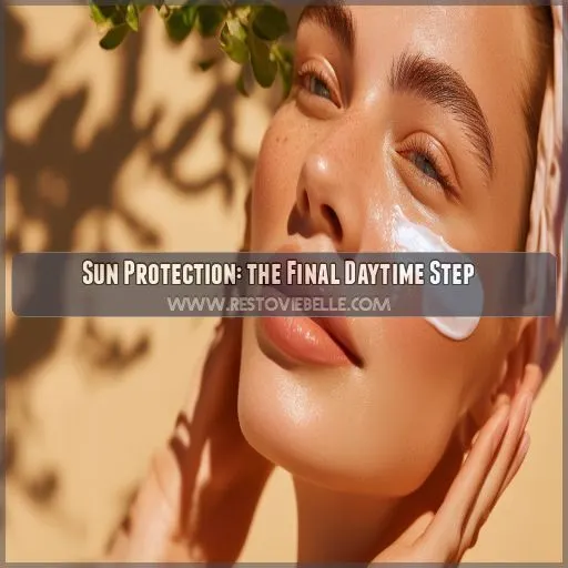 Sun Protection: the Final Daytime Step