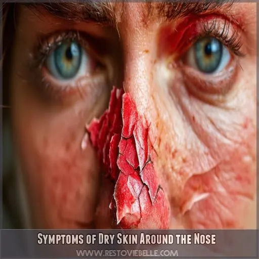 Symptoms of Dry Skin Around the Nose