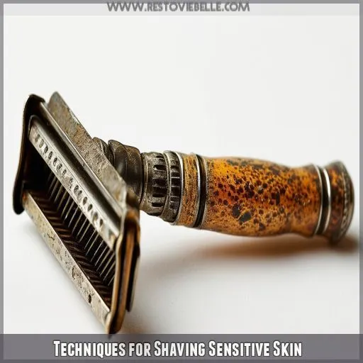 Techniques for Shaving Sensitive Skin
