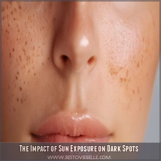 The Impact of Sun Exposure on Dark Spots