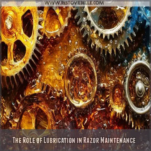 The Role of Lubrication in Razor Maintenance