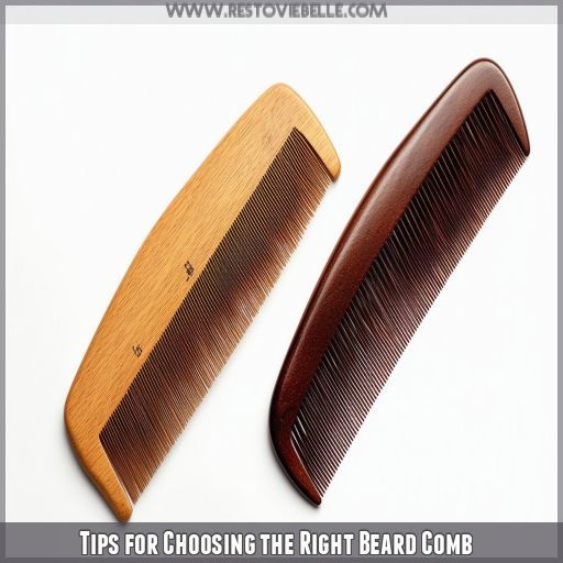 Tips for Choosing the Right Beard Comb