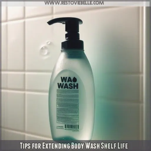 Tips for Extending Body Wash Shelf Life