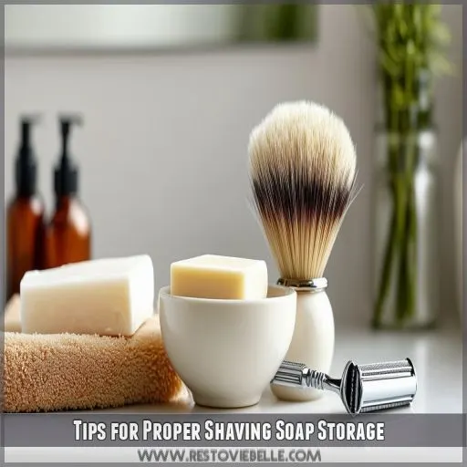 Tips for Proper Shaving Soap Storage