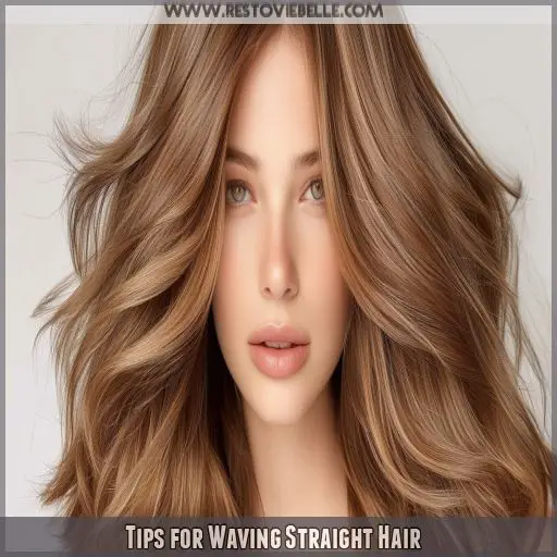 Tips for Waving Straight Hair