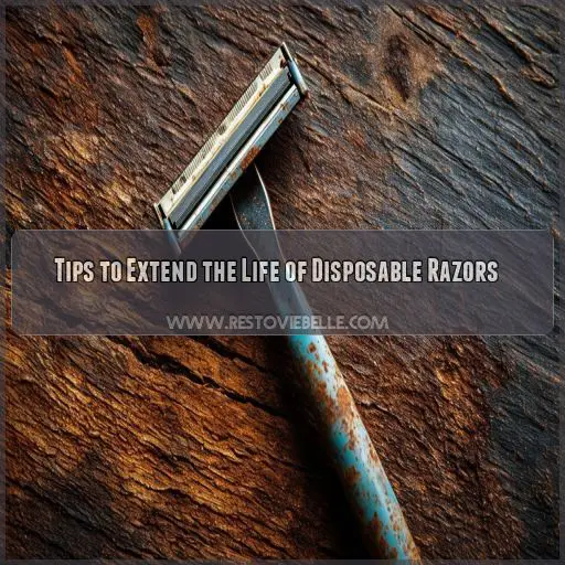 Tips to Extend the Life of Disposable Razors