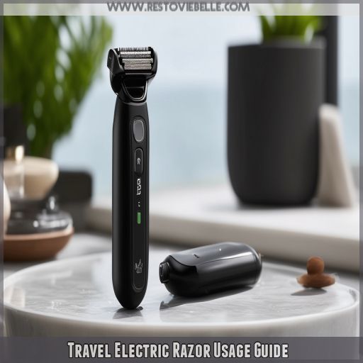 Travel Electric Razor Usage Guide
