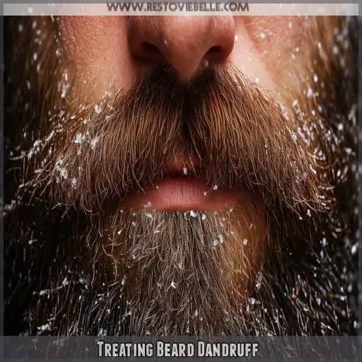 Treating Beard Dandruff